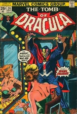 Tomb of Dracula #24  9/74 - Missing Marvel Value Stamp; does not affect story