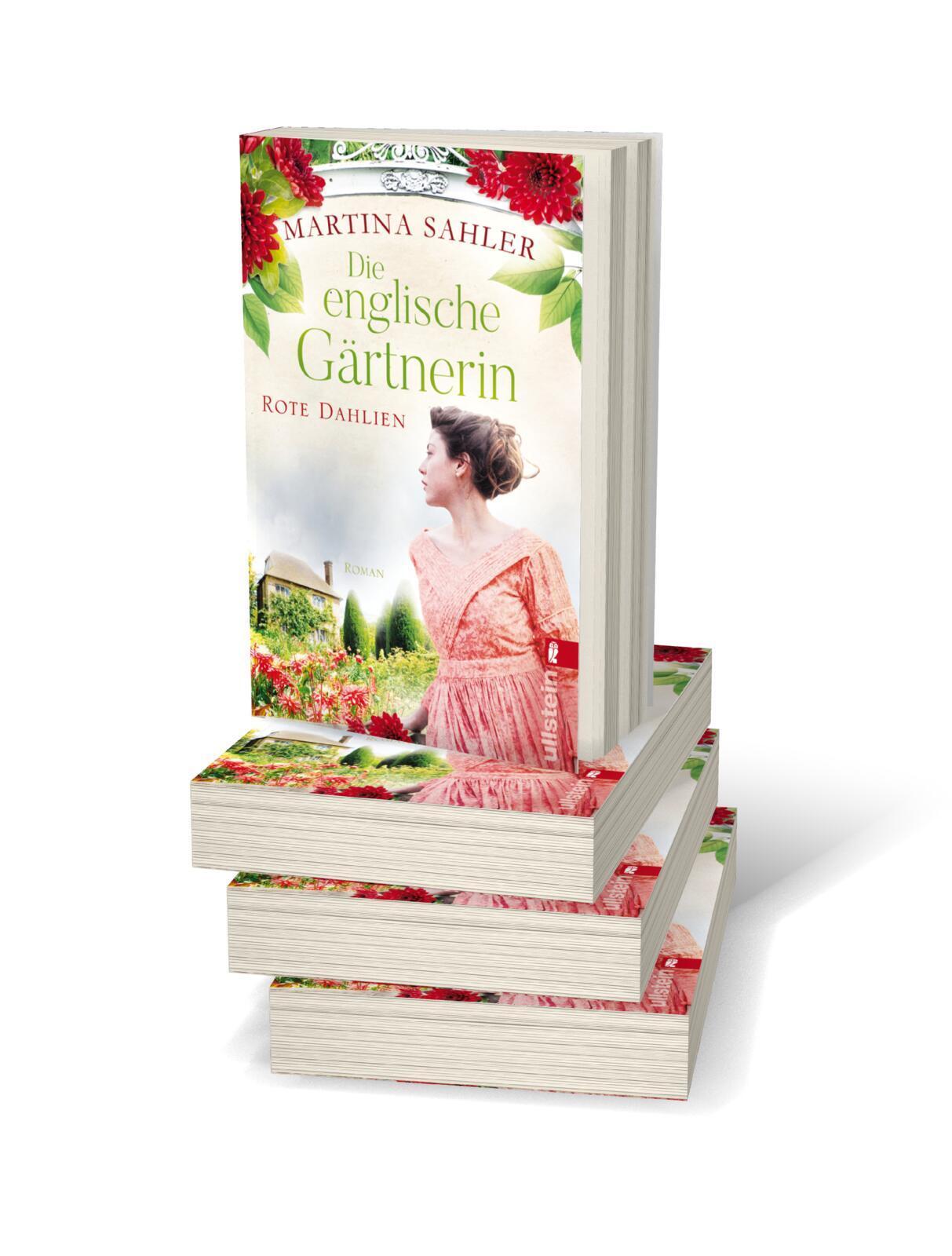 Thumbnail - Die Englische Gärtnerin - Rote Dahlien - Martina Sahler -
