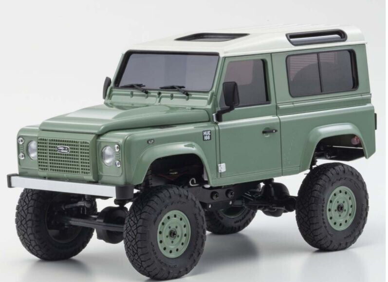 Kyosho RC Mini Z 4X4 LAND ROVER Defender 90 Autobiography