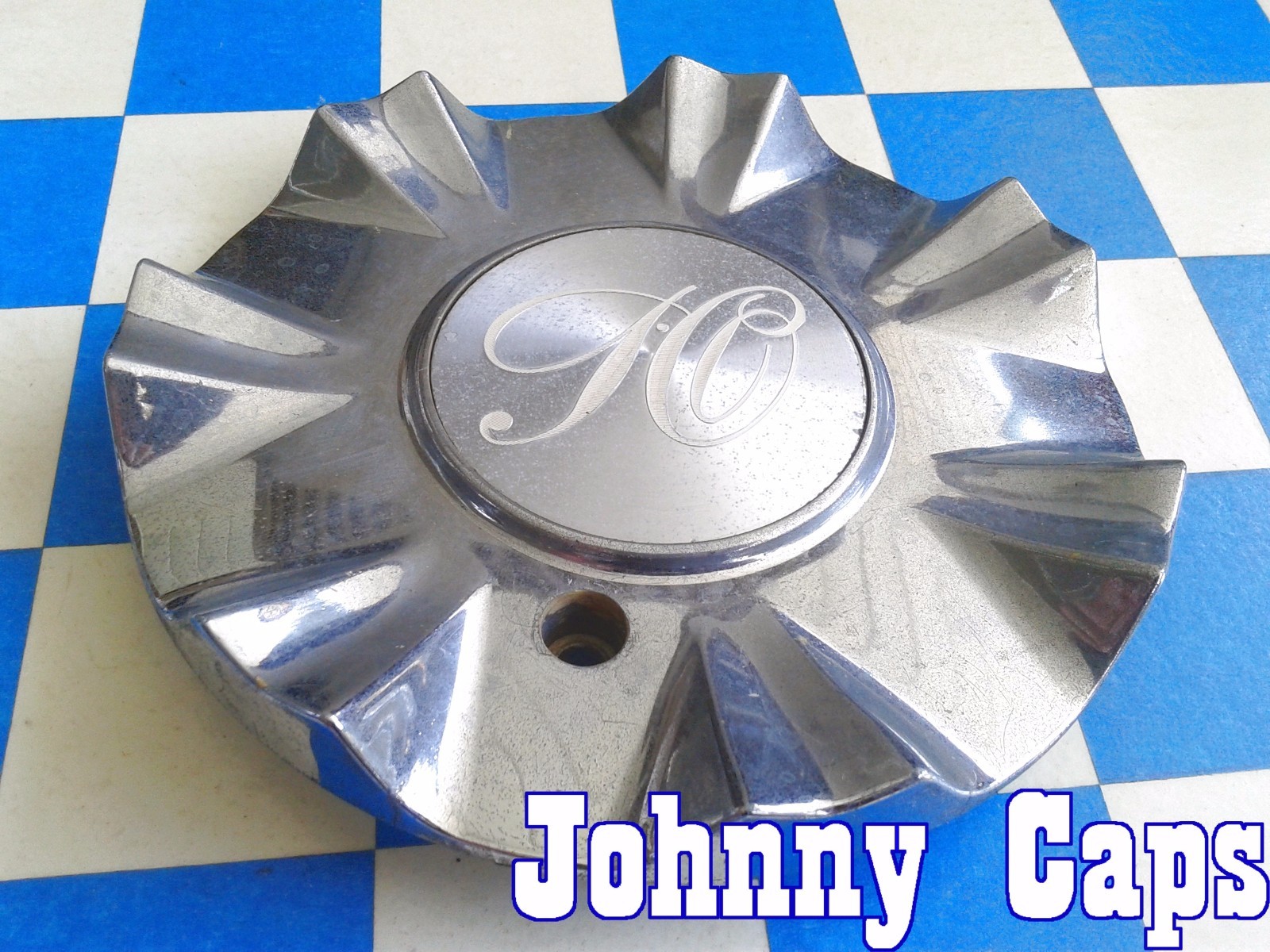 KOKY UNKNOWN Wheels [44] CHROME Center Caps # A-906 FWD Custom Center Cap (1)