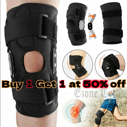 Kniebandage Gelenk Kompressionshülse Gelenkstütze Offen Patella Stabilisator Bandage - Bild 1 von 14