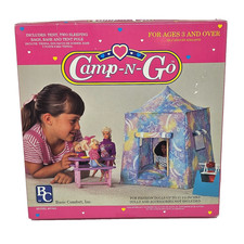 TENDA CAMP-N-GO VINTAGE 1997 BASIC COMFORT PER BAMBOLE MODA COME BARBIE NUOVA SCATOLA