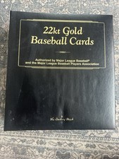 Danbury Mint 22kt Gold Baseball Cards 67 Cards Babe Ruth Cy Young Lou Gehrig MLB