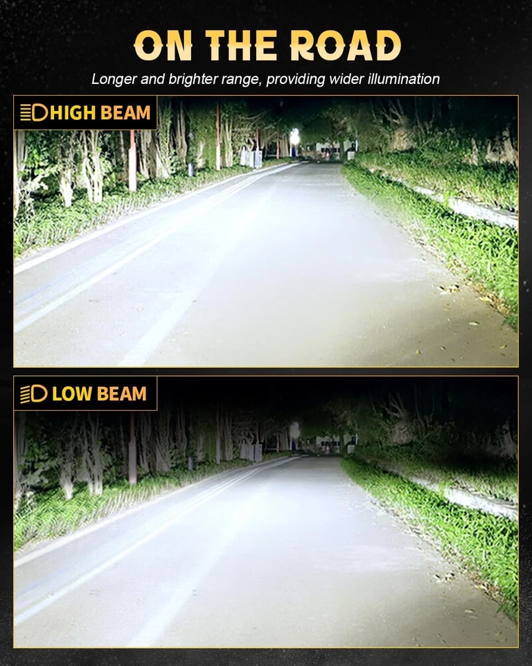 Светодиодный прожектор для фары 5-3/4 дюйма 5,75 дюйма для Harley Davidson Iron 883 1200 XL883N - Изображение 4 из 4