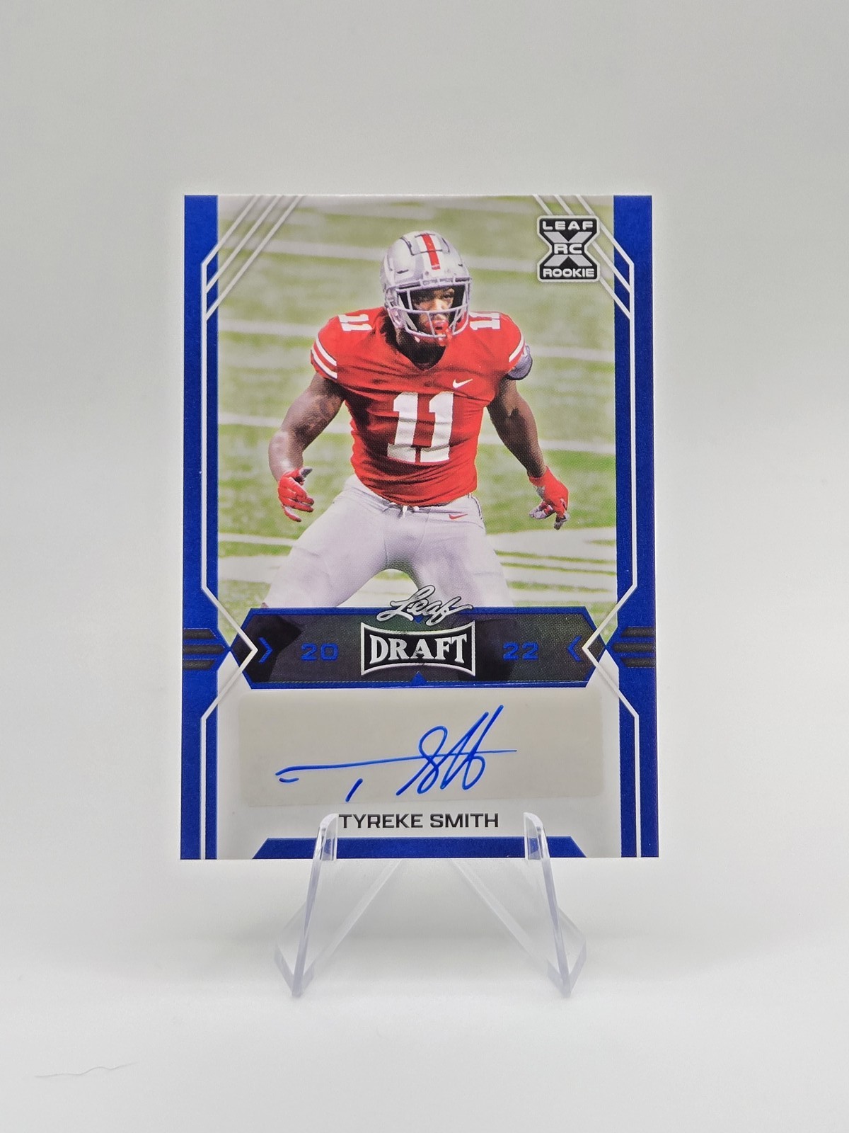 Tyreke Smith Leaf Draft Autographs #BATS2 Blue