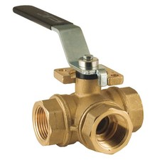 Bonomi 365n-12 Manual 3-way Ball Valve12brass 46ce32