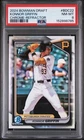 Konnor Griffin 2024 Bowman Draft #BDC22 1st Chrome Refractor Prospect RC - PSA 8