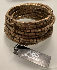 Auth ABS by Allen Schwartz Vintage Slinky Ban...