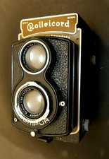 Rollei Rolleicrd mit Zeiss Triotar ,5/75mm  vom Fachhändler