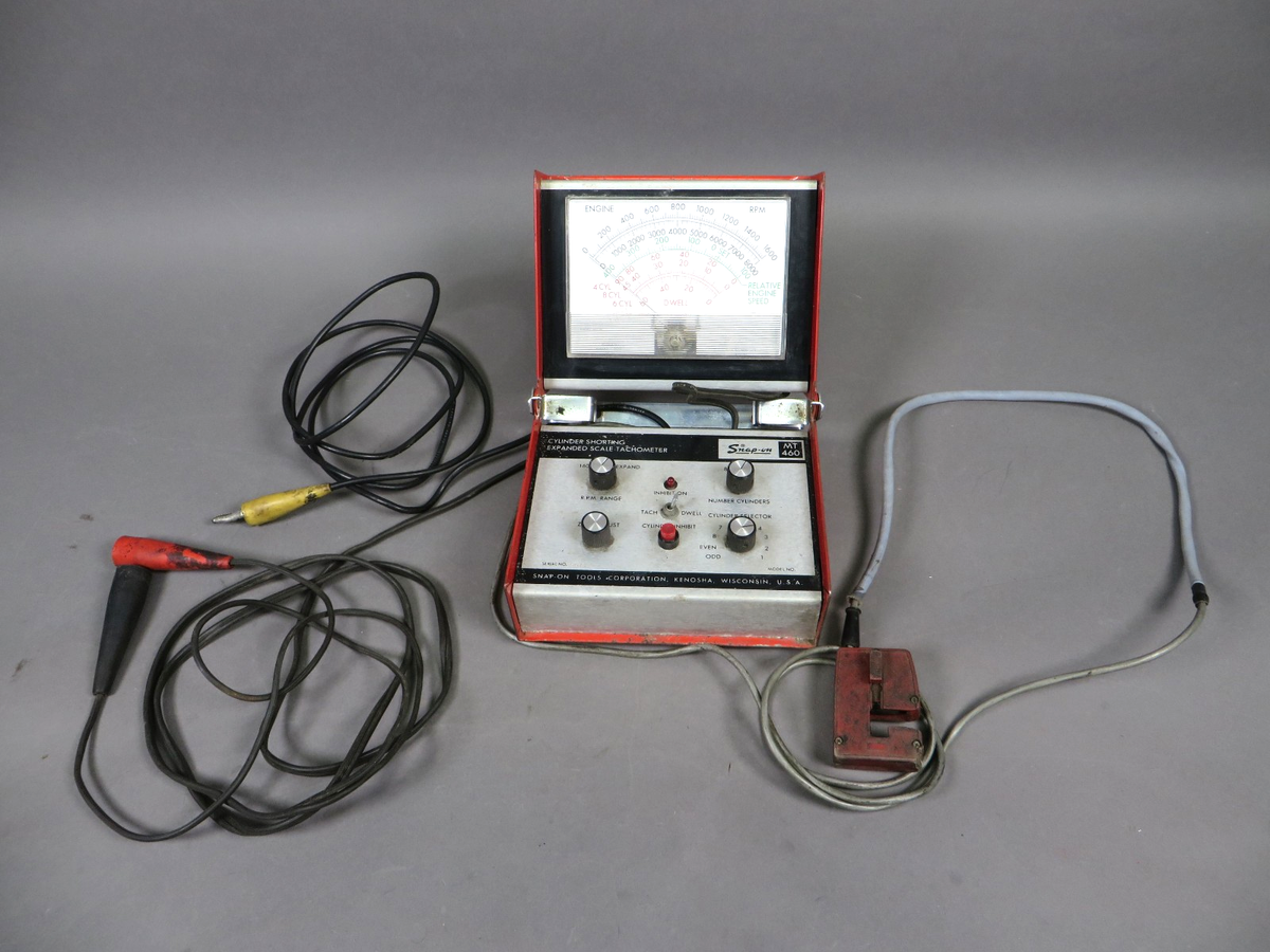 Snap-on MT460 Cylinder Shorting Expanded Scale Tachometer Dwell