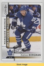 2017 Upper Deck O-Pee-Chee Update Marquee Rookies Andreas Borgman #615 READ eb7
