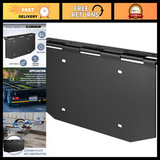Hinged License Plate Holder Bracket For Trailer - Aluminum Flip Up Design Hinged License Plate Holder Bracket For Trailer - Aluminum Flip Up Design