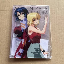 Gundam Seed Acrylic Art Panel Stand Athrun Cagalli 2