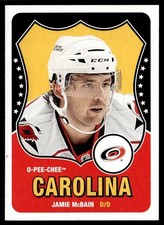 2010-11 O-Pee-Chee Retro Jamie McBain Carolina Hurricanes #518