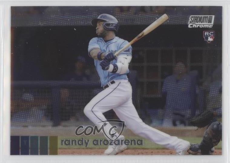 2020 Topps Stadium Club Chrome Randy Arozarena #299 Rookie RC
