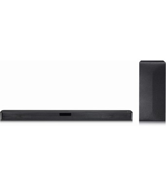 LG SL4Y Soundbar (300 Watt) mit kabellosem Subwoofer (Carbon-Membran, USB, Bluet