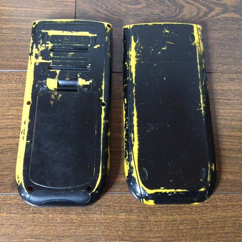 Texas Instruments TI-84 Plus Graphing Calculator Yellow/Black Tested/Working - Picture 4 of 5