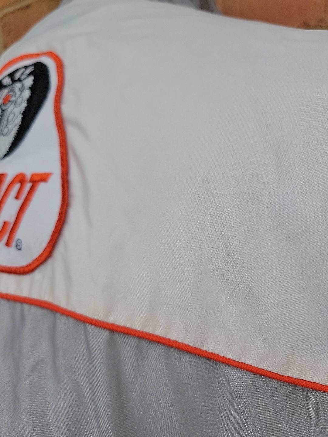 REACT CB Radio Patch Racing Windbreaker Bomber Ja… - image 17