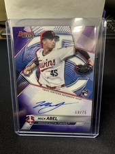 2025 Bowman’s Best- Mick Abel B25-MA Purple Auto 68/75