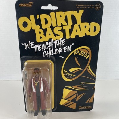 Ol' Dirty Bastard 3.75-Inch Reaction Figure - Iconic Hip-Hop Collectible