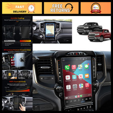 Matte Screen Protector for 12" Dodge Ram Uconnect Touchscreen - 9H Anti-Fingerpr