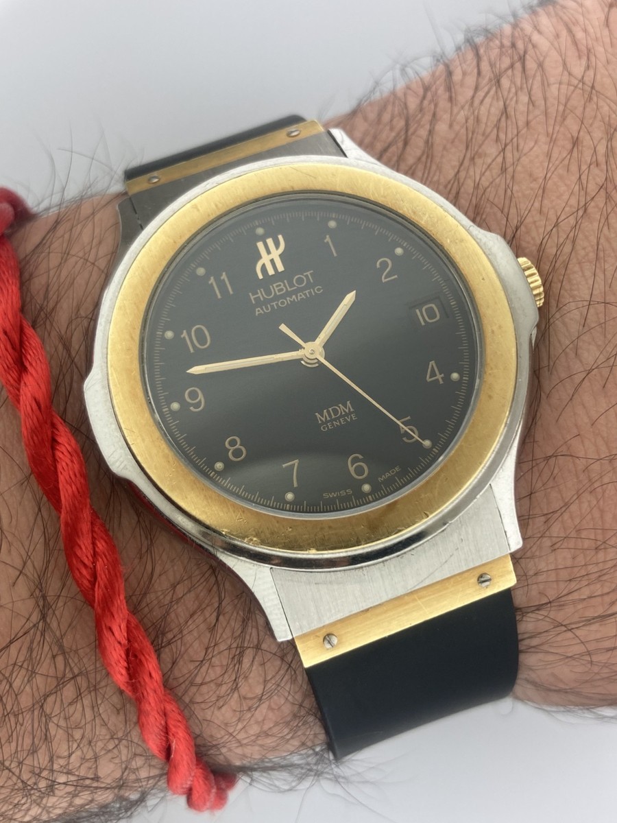 Hublot 36mm Classic Fusion MDM Automatic 1530.2 18k Yellow Gold