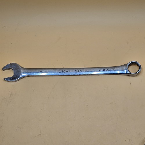 Craftsman Professional K Series No. 44937 1-1/4" Combination Wrench USA