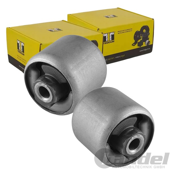 2X Tedgum Querlenkerlager Buchse Hinten Passend FüR Ford Courier Fiesta KA Puma-image