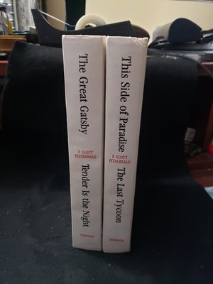 F. Scott Fitzgerald 4-Book Scribner Set Great Gatsby Paradise Tender Tycoon