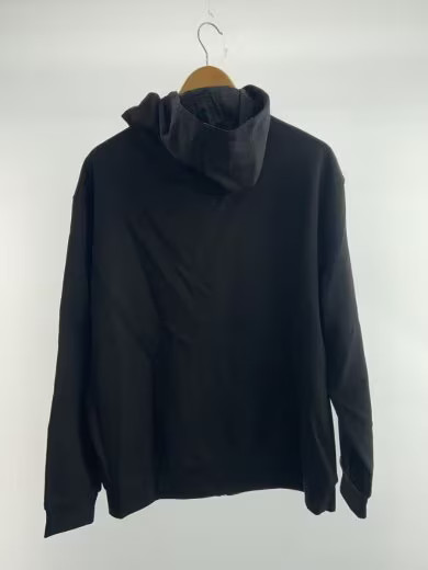 PRADA 22AW Triangle Logo Zip Hoodie/ Large/ Cotton/ Black/ UJL28A-S222-11B9 thumbnail 2