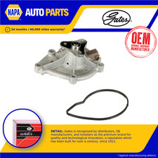 Image of Water Pump WP0172 Gates Coolant 11517550484 11518604888 11517648827 1201H8 New