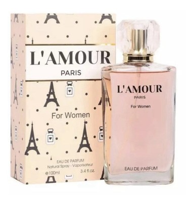 Perfume for Women Fragrance L Amour Paris Eau De Parfum Body Spray 3.4OZ 