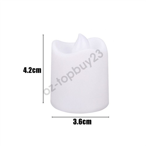 24-96pcs LED Flameless Tea Light Tealight Candle Wedding Decor Battery Include - Picture 12 of 21
