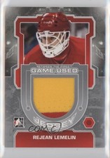 2012 ITG Between the Pipes Game-Used Jersey Silver /140 Rejean Lemelin #M-41 5r8