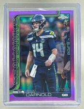 Sam Darnold 2025 Topps Chrome #275 Pink Refractor /250
