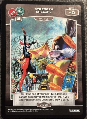 2018 Meta X Batman Strength Special #C49BM Battle Card!