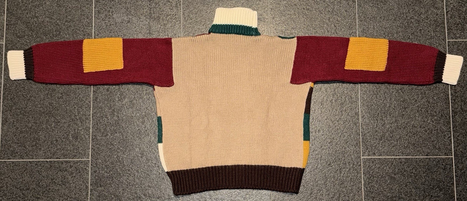 Dsquared2 F/W 2001 Ultra-Rare L Pullover Heavy Wool Knit Sweater Hot image 10
