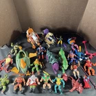 VINTAGE MOTU LOT HE-MAN MASTERS UNIVERSE COMPLETE WEAPONS TRI BEAST MOSS