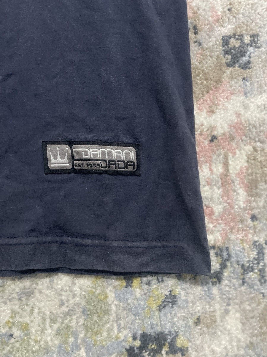 Vintage Dada Supreme T-Shirt XL Navy Damani Crown Logo Hip Hop