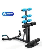 Deep Squat Machine Adjustable Glutes Trainer Core Leg Push Up Workout Home Gym
