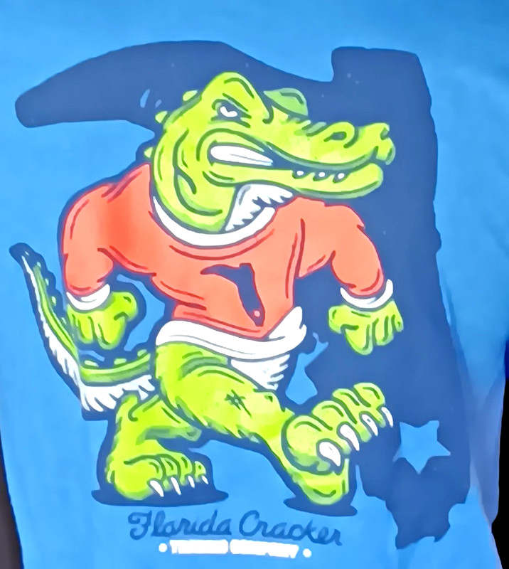 FREE SHIPPING Florida Gator Shirt by Florida Cracker Trading Company