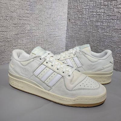 Adidas Forum 84 Low ADV Men's Size 13 US Chalk White Suede Casual Shoes FY7998