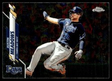 2020 Topps Chrome Austin Meadows Tampa Bay Rays #113
