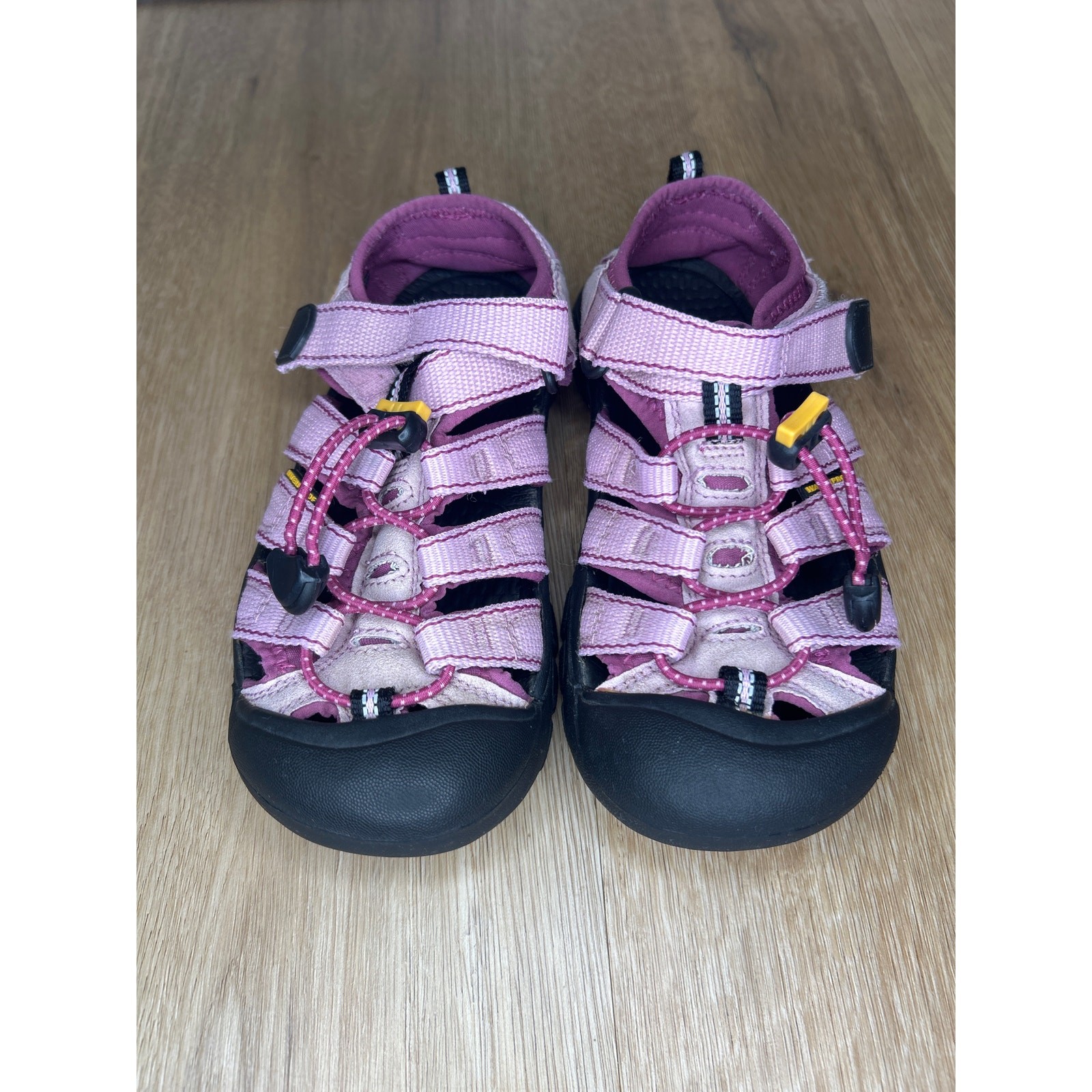 Sandali Keen Big Kid 1 Newport H2 blu acqua verde fluo impermeabili ragazzi ragazze