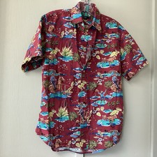 Tin Haul Men  s Size Small Cowboys Print Rustic Button Down Western Snap Shirt