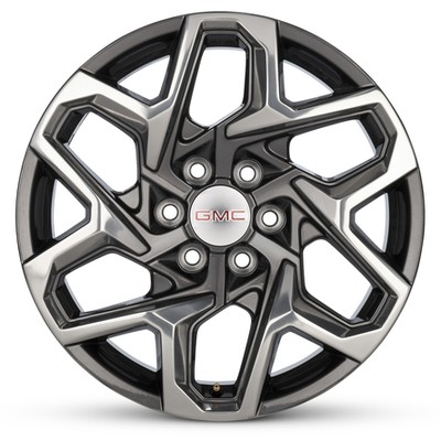 Genuine OEM Take-Off Wheel For GMC Sierra 1500 20 Inch Charcoal Alloy Rim