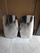 CASE TRACTOR MIRROR GUARDS Stainless steel -suitable for CASE farmail/luxxum