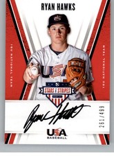 2019 Panini Stars and Stripes 18U National Team Signatures Pick From List