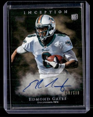 2011 Topps Inception #137 Edmund Gates RC,AU