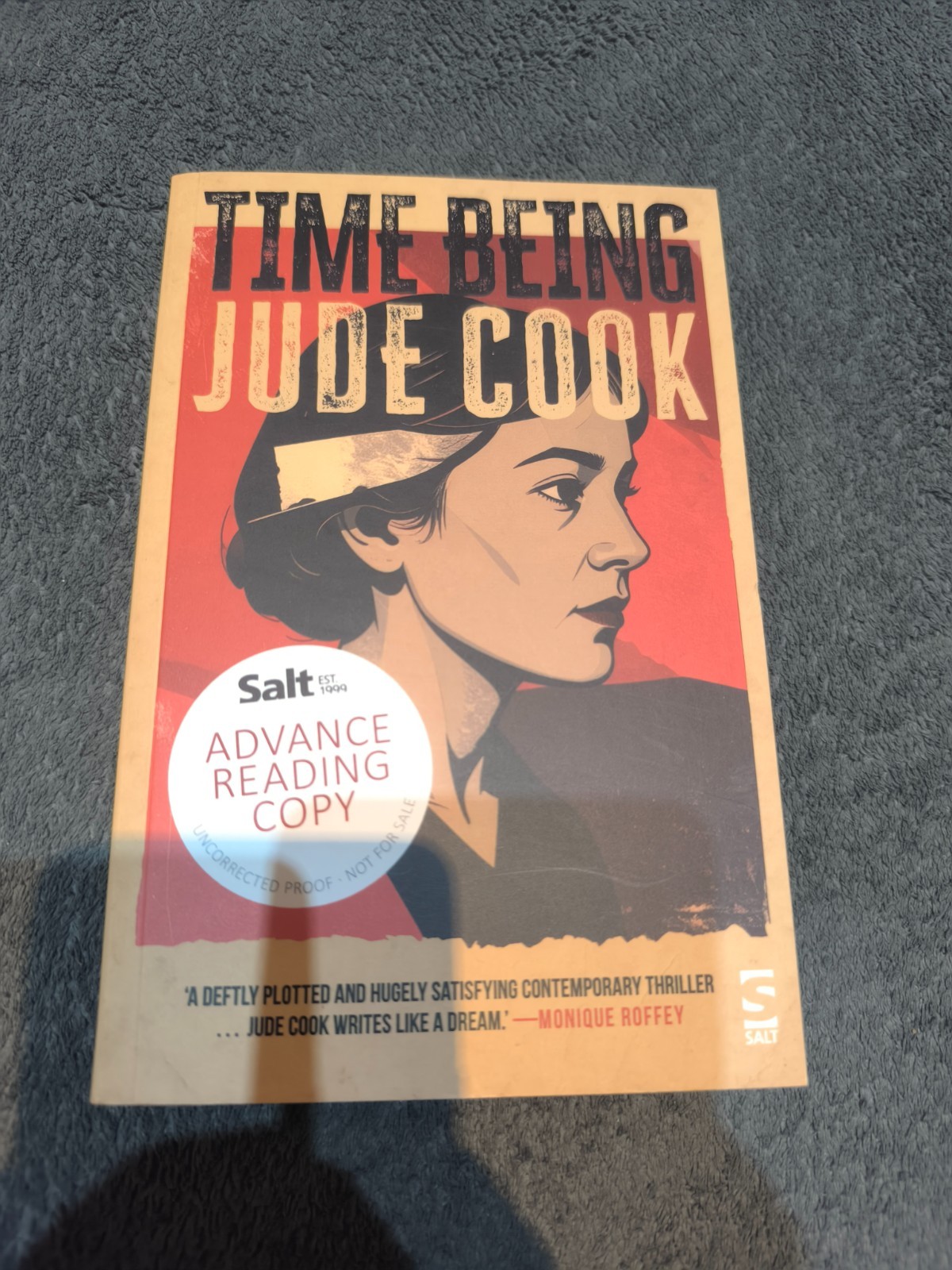 Time Being by Jude Cook (Paperback) ARC - NEW - Free P+P
